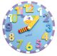 Orologio Chunky con numeri puzzle